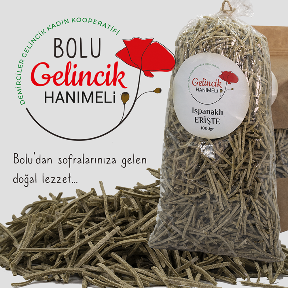 ERİŞTE (ISPANAKLI) 1000gr