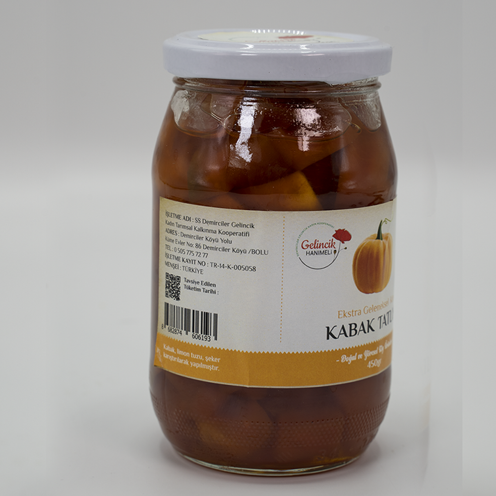 EKSTRA GELENEKSEL KITIR KABAK TATLISI 450gr