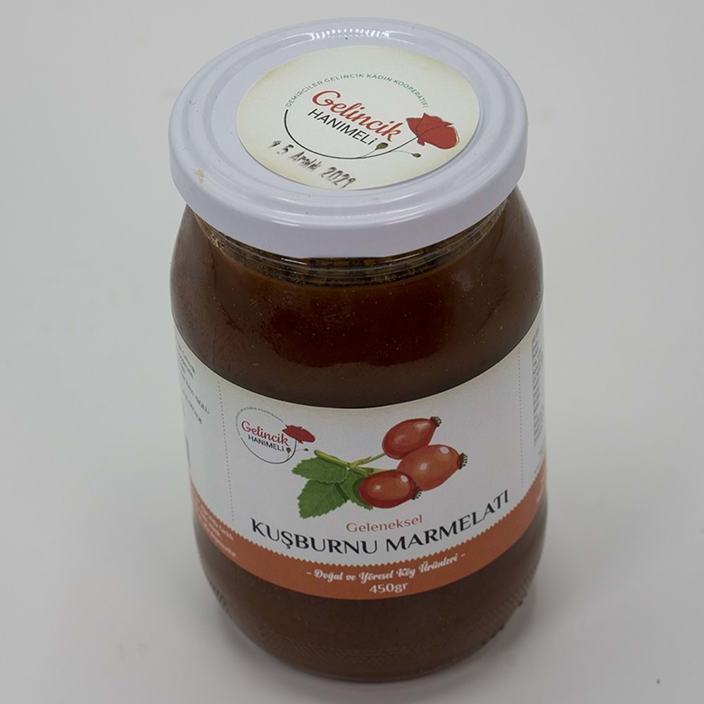 GELENEKSEL KUŞBURNU MARMELATI 450gr