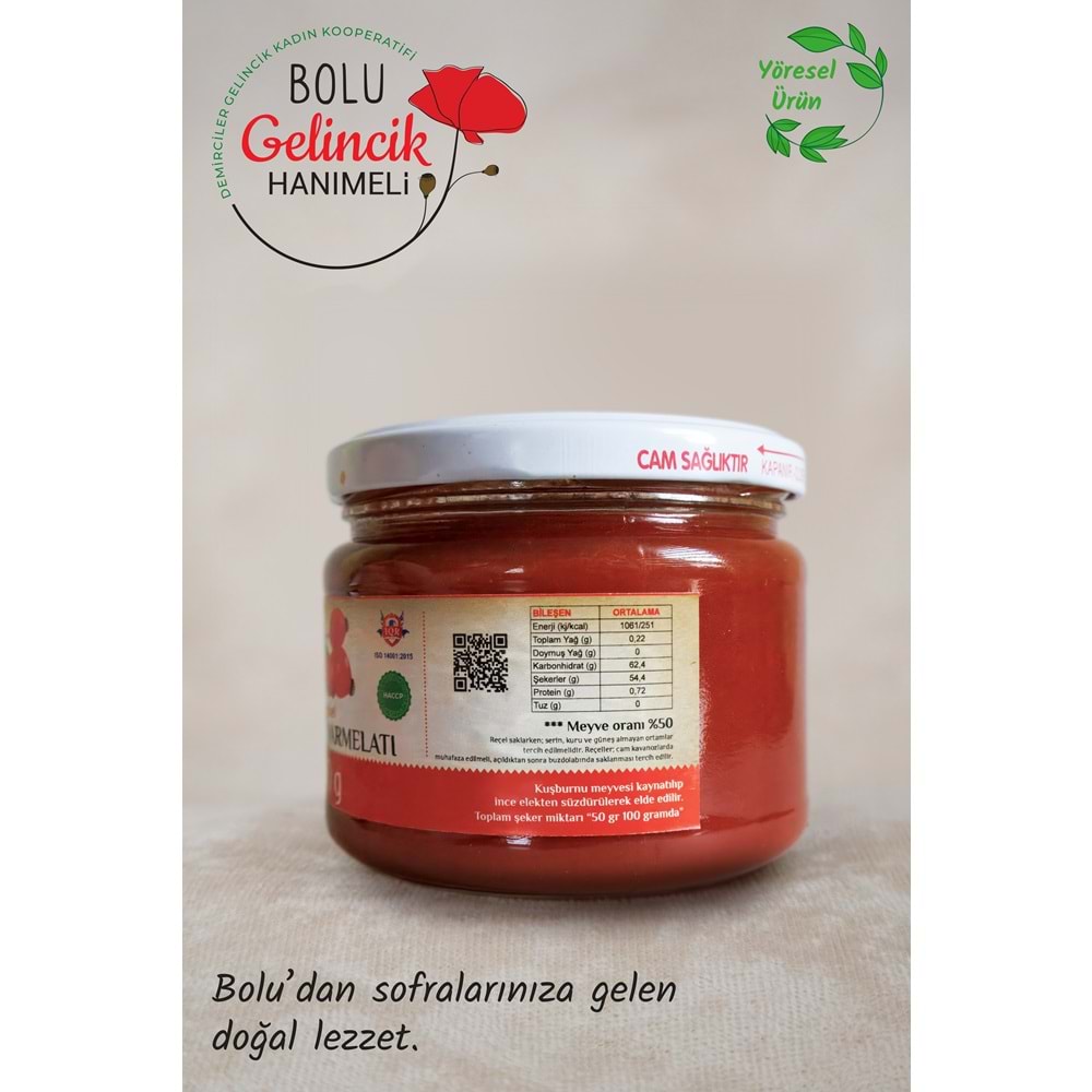 KUŞBURNU MARMELATI 350 g